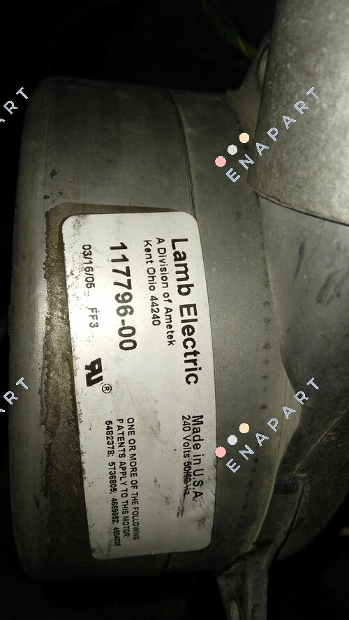 117796-00 Vacuum Motor